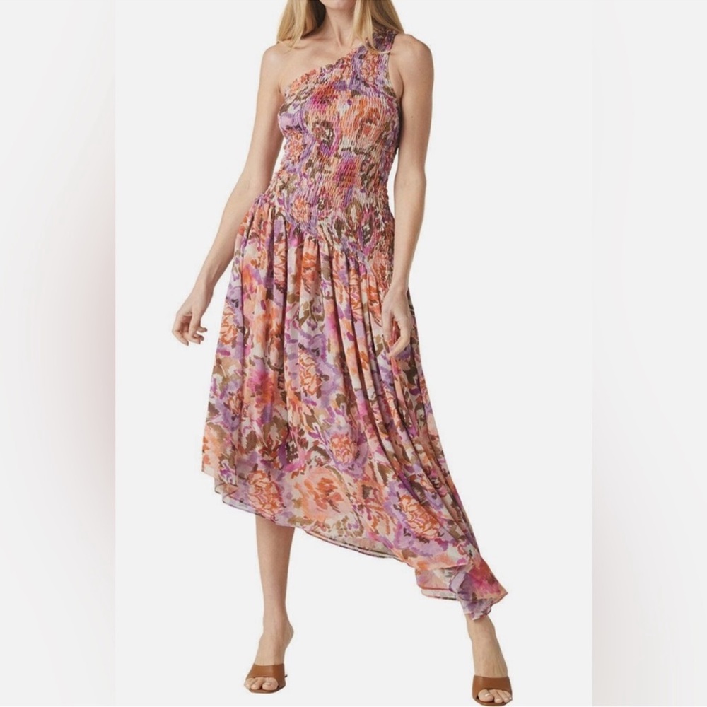 MISA Los Angeles Lydia Dress - Sunset Blooms